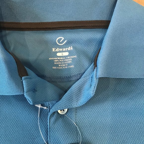 NWT Men’s Short Sleeve Wicking Polo - Picture 3 of 6